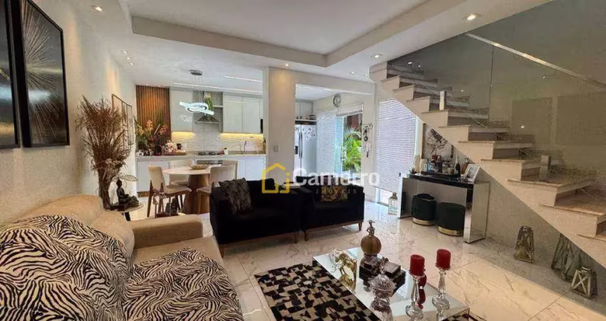 Casa com 3 dormitórios, sendo 2 suítes,  à venda, 171 m² por r$ 900.000 - jardim terramérica ii - americana/sp