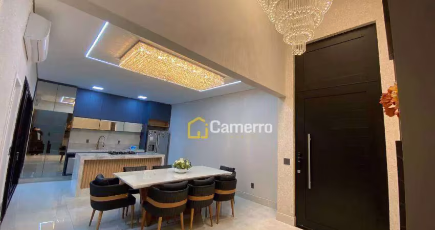 Casa com 3 dormitórios para alugar, 230 m² por r$ 15.670,00/mês - vila cordenonsi - americana/sp