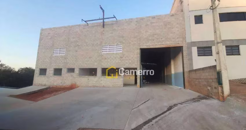 Galpão para alugar, 700 m² por r$ 10.500/mês - americana - americana/sp