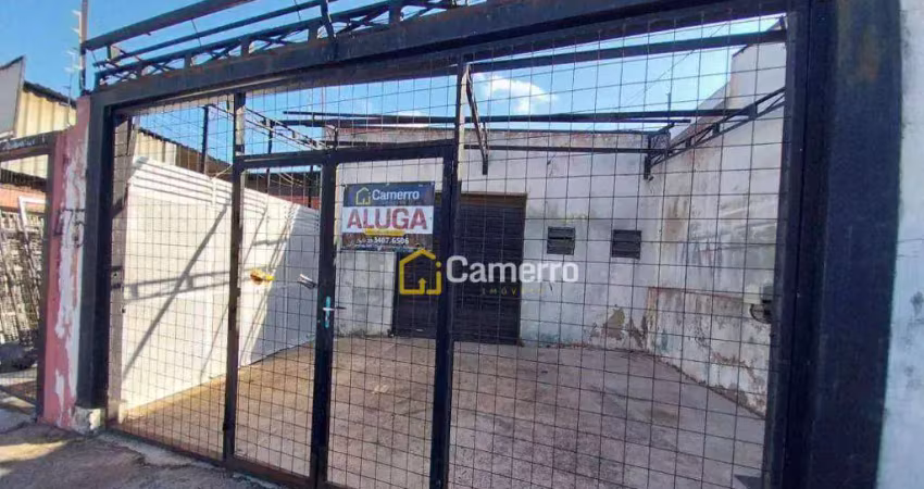 Salão para alugar, 95 m² por r$ 1.200/mês - jardim vista alegre - santa bárbara d'oeste/sp