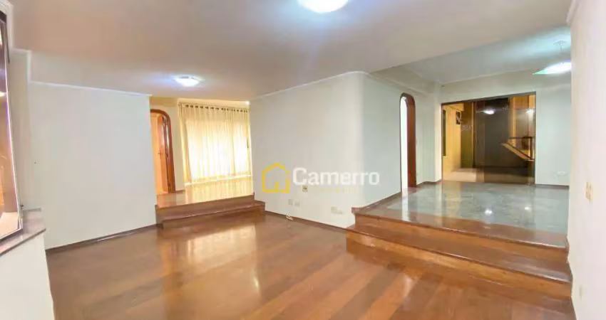 Apartamento com 4 dormitórios para alugar, 350 m² por r$ 6.200/mês - vila santa catarina - americana/sp