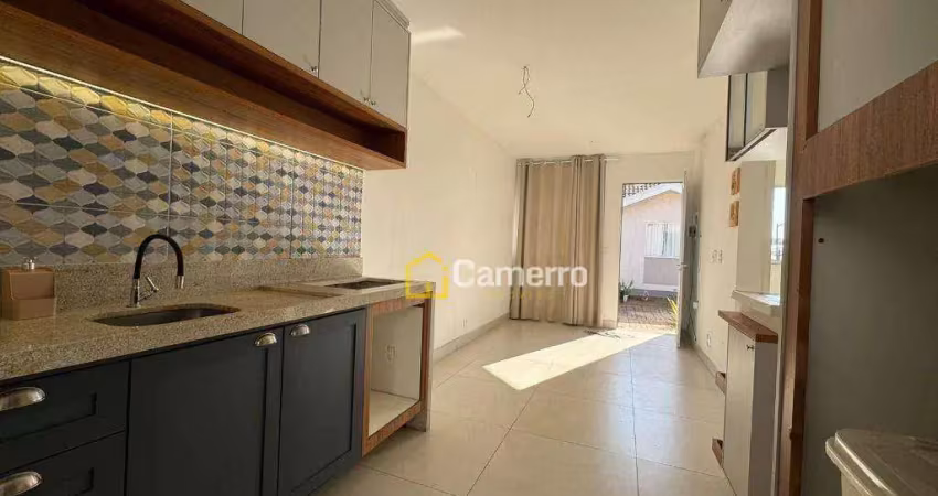 Casa com 2 dormitórios à venda, 50 m² por r$ 315.000,00 - jardim laudissi - santa bárbara d'oeste/sp
