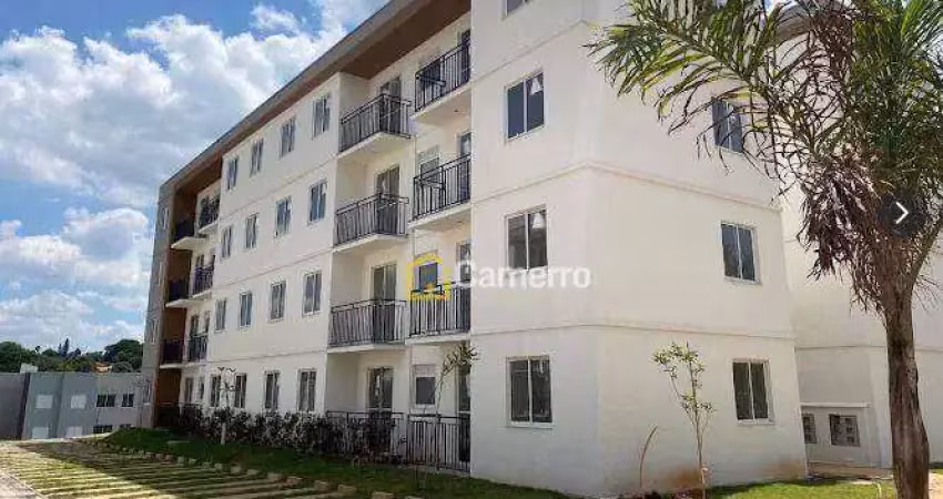 Apartamento com 2 dormitórios para alugar, 58 m² por r$ 1.522/mês - recreio alvorada - santa bárbara d'oeste/sp