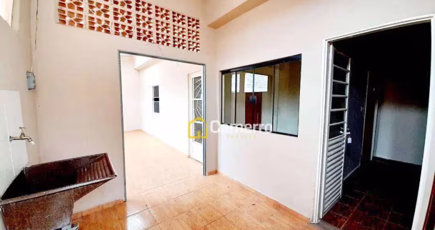Casa com 1 dormitório para alugar, 60 m² por r$ 800,00/mês - jardim pérola - santa bárbara d'oeste/sp