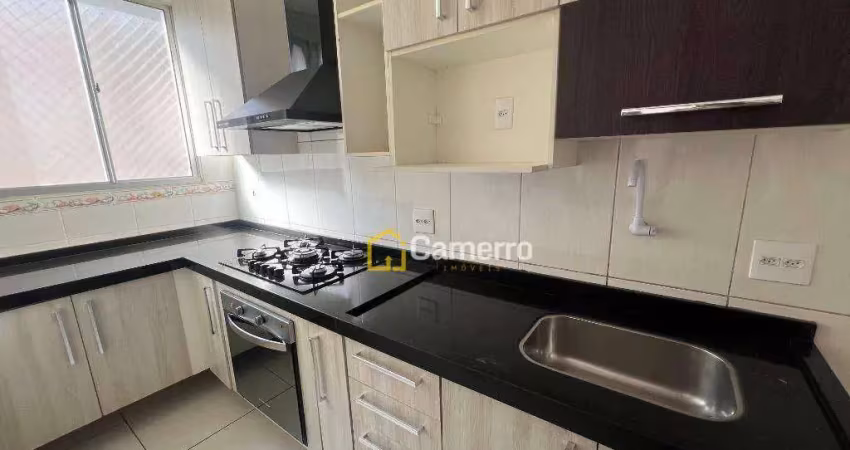 Apartamento cobertura com 2 dormitórios para alugar, 82 m² por r$ 2.450/mês - vila omar - americana/sp