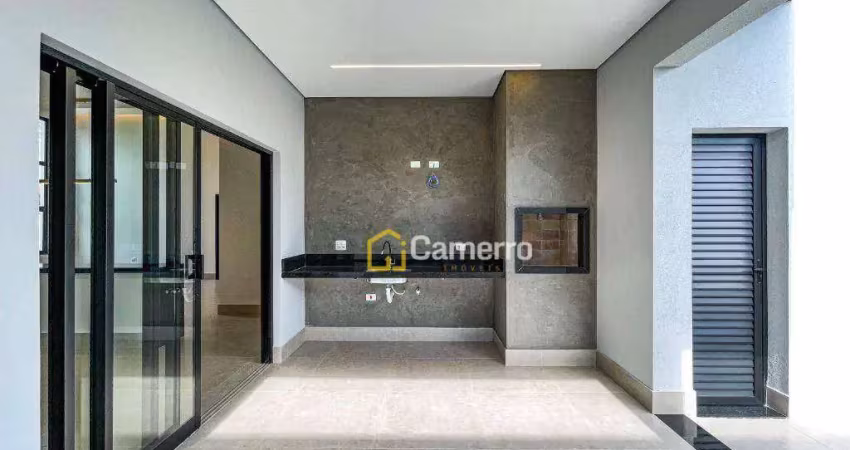 Casa com 3 dormitórios à venda, 163 m² por r$ 1.290.000,00 - residencial mac knight - santa bárbara d'oeste/sp