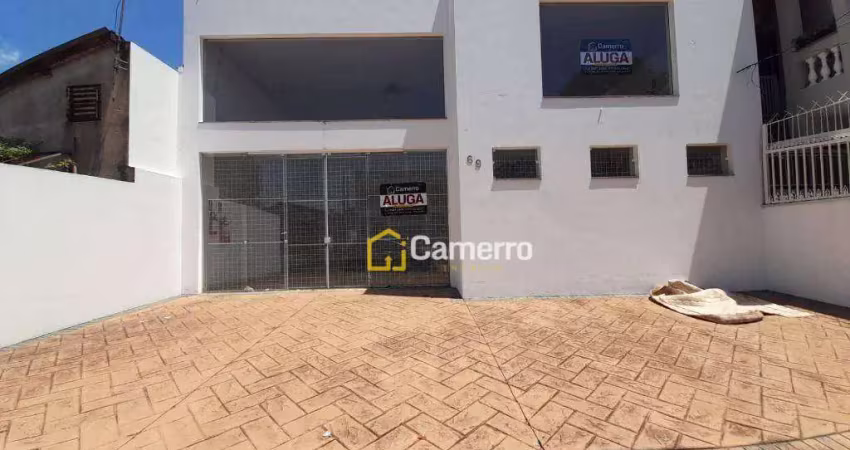Salão para alugar, 150 m² por r$ 3.080,00/mês - vila mollon iv - santa bárbara d'oeste/sp