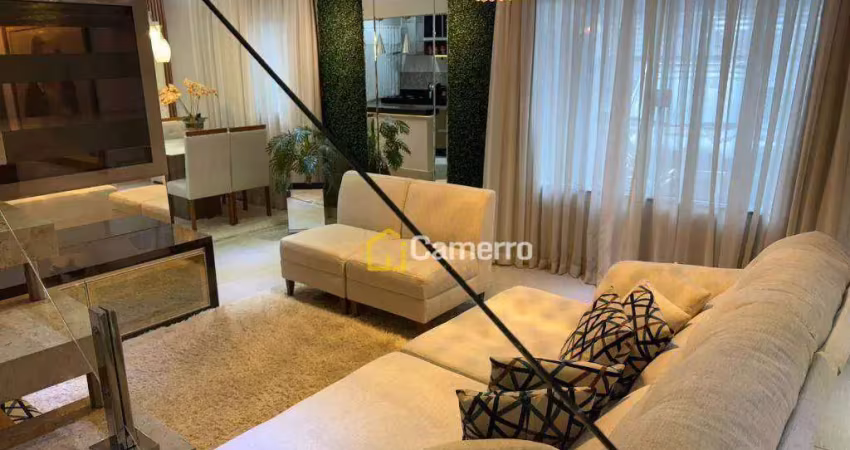Casa com 3 dormitórios, sendo 1 suíte,  à venda, 170 m² por r$ 840.000 - jardim terramérica i - americana/sp