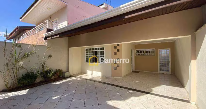 Casa com 3 dormitórios para alugar, 145 m² por r$ 3.000/mês - parque novo mundo - americana/sp