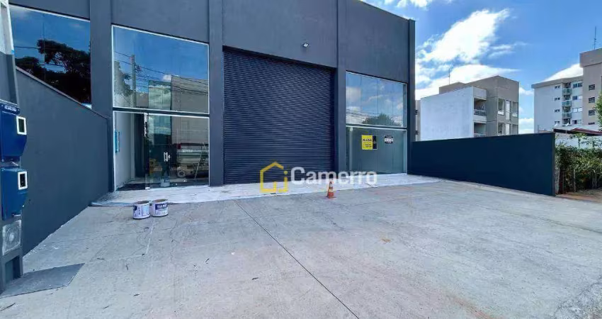 Salão para alugar, 350 m² por r$ 7.500/mês - jardim brasília - americana/sp
