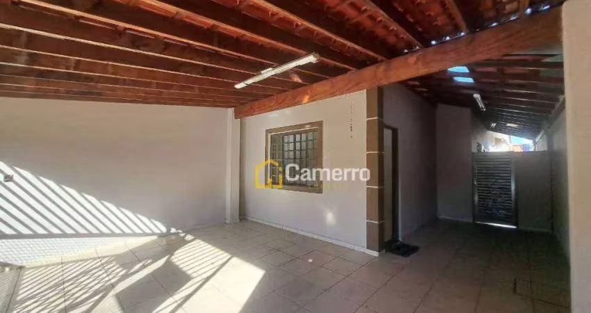 Casa com 3 dormitórios para alugar, 132 m² por r$ 2.492/mês - parque residencial jaguari - americana/sp
