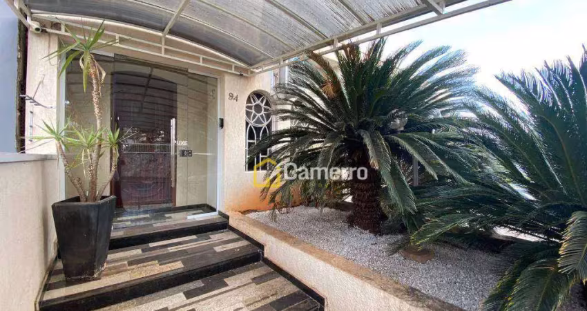Casa com 3 dormitórios para alugar, 285 m² por r$ 4.051/mês - jardim são domingos - americana/sp