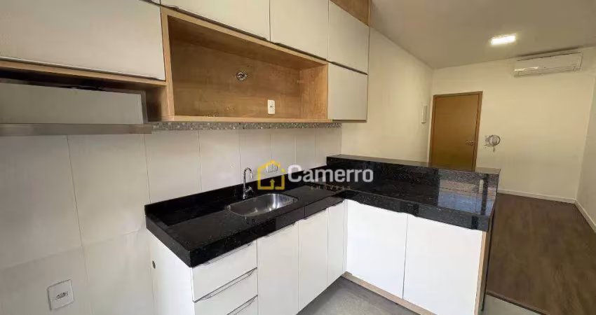 Apartamento com 2 dormitórios para alugar, 60 m² por r$ 1900,00 - são manoel - americana/sp