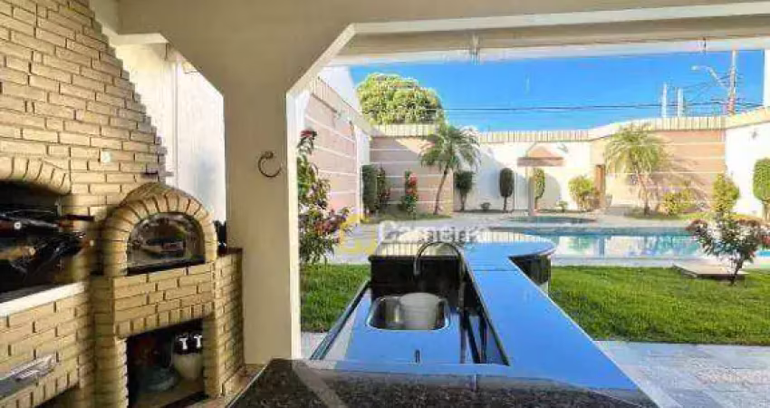 Casa com 3 dormitórios para alugar, 378 m² por r$ 18.201/mês - jardim girassol - americana/sp