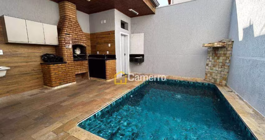 Casa com 3 dormitórios para alugar, 168 m² por r$ 5.100/mês - parque residencial nardini - americana/sp
