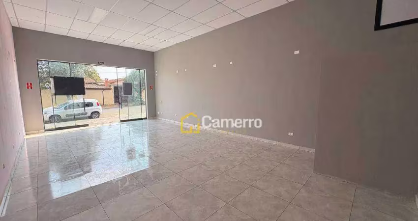 Salão para alugar, 40 m² por r$ 2.200,00/mês - jardim mollon - santa bárbara d'oeste/sp