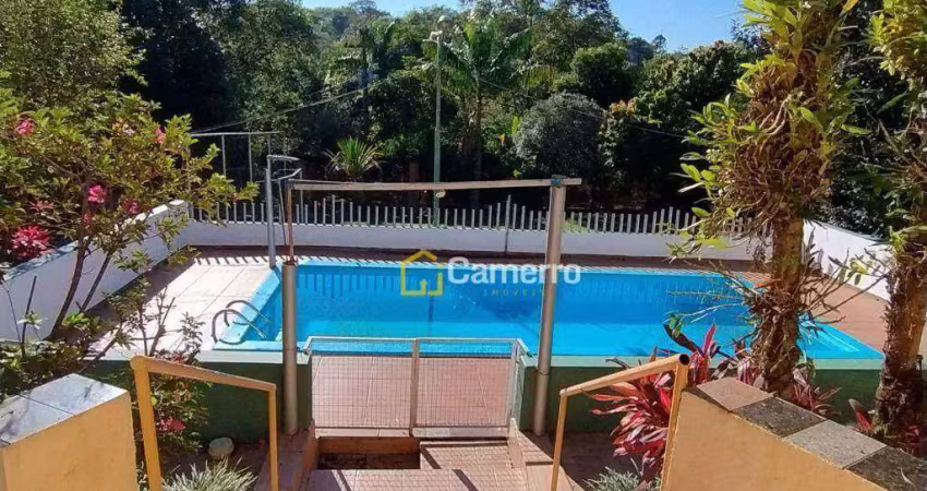 Chácara com 2 dormitórios para alugar, 1000 m² por r$ 3.400,00/mês - residencial vale dos lírios - nova odessa/sp