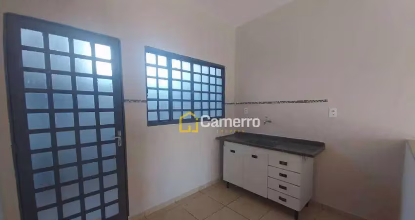 Kitnet com 1 dormitório para alugar, 58 m² por r$ 950/mês - jardim glória - americana/sp