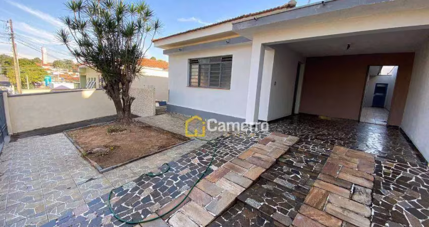 Casa com 3 dormitórios para alugar, 118 m² por r$ 3.240/mês - vila santa catarina - americana/sp