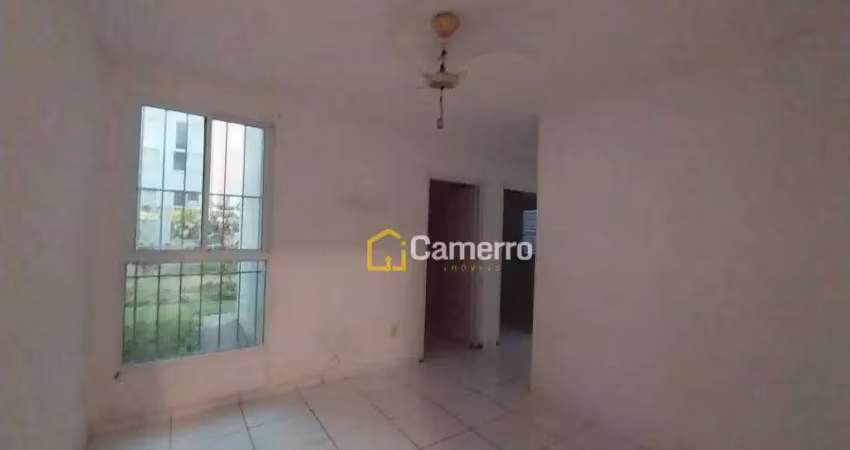 Apartamento com 2 dormitórios para alugar, 49 m² por r$ 993/mês - balneário salto grande - americana/sp