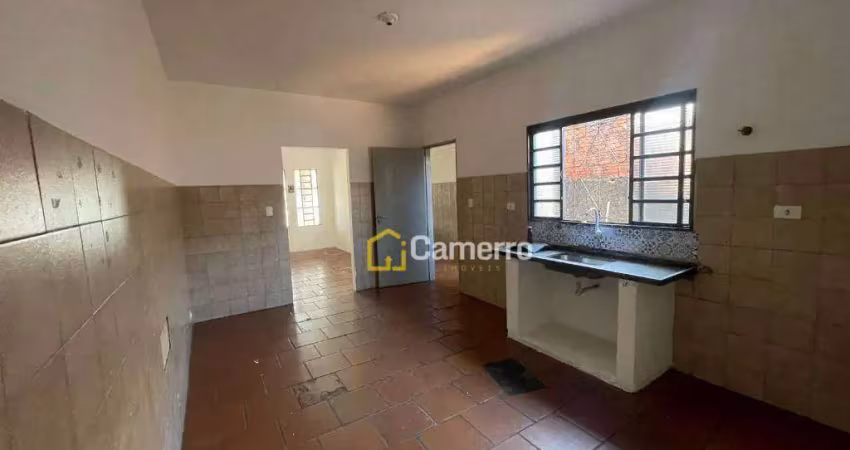 Casa com 2 dormitórios para alugar por r$ 1.300/mês - vila dainese - americana/sp