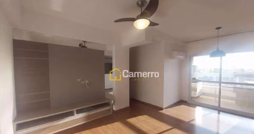 Apartamento com 2 dormitórios para alugar, 72 m² por r$ 3.344,00/mês - jardim ipiranga - americana/sp