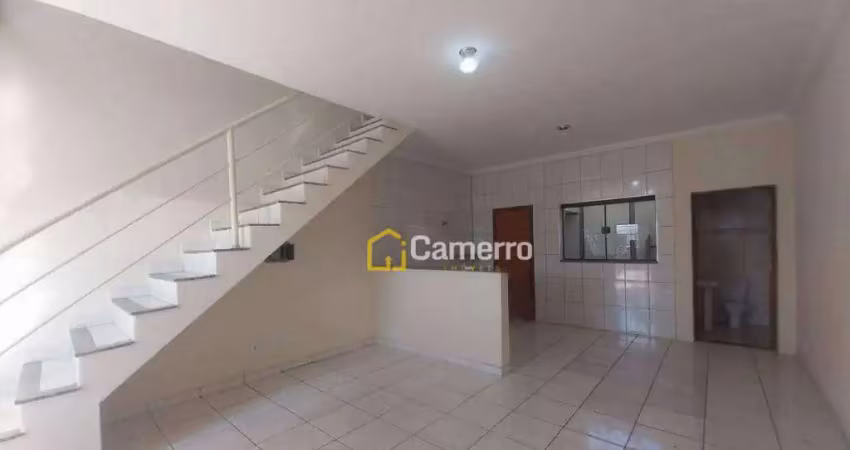 Casa com 2 dormitórios para alugar, 93 m² por r$ 1.548/mês - parque residencial jaguari - americana/sp
