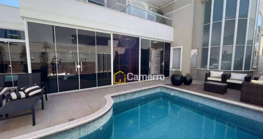 Casa com 3 dormitórios para alugar, 310 m² por r$ 14.098/mês - loteamento residencial jardim villagio ii - americana/sp