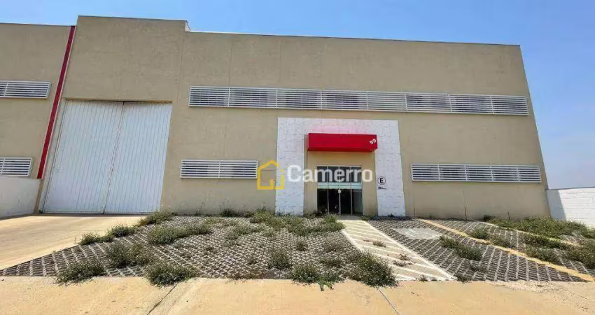 Galpão para alugar, 927 m² por r$ 16.242/mês - parque industrial souza queiroz - limeira/sp