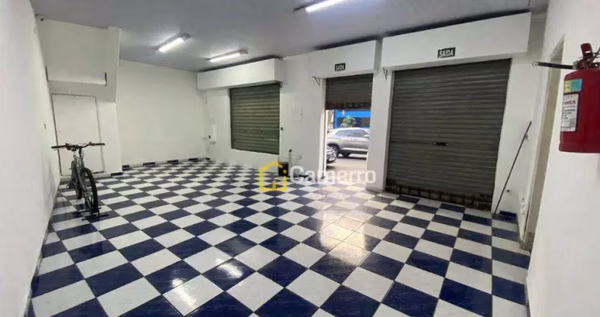 Salão para alugar, 41 m² por r$ 900/mês - centro - americana/sp