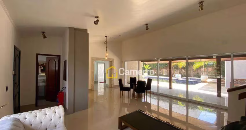 Casa com 3 dormitórios para alugar, 298 m² por r$ 15.299/mês - vila santa catarina - americana/sp