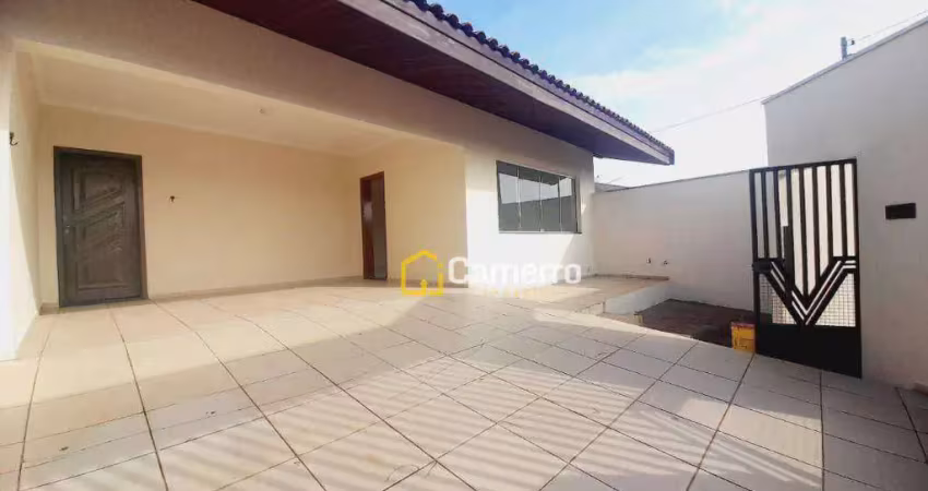 Casa com 3 dormitórios para alugar, 100 m² por r$ 2.860,00/mês - morada do sol - americana/sp