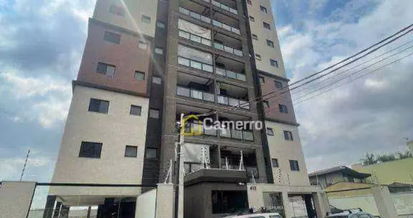 Apartamento com 2 dormitórios para alugar, 70 m² por r$ 4.400,00/mês - jardim ipiranga - americana/sp