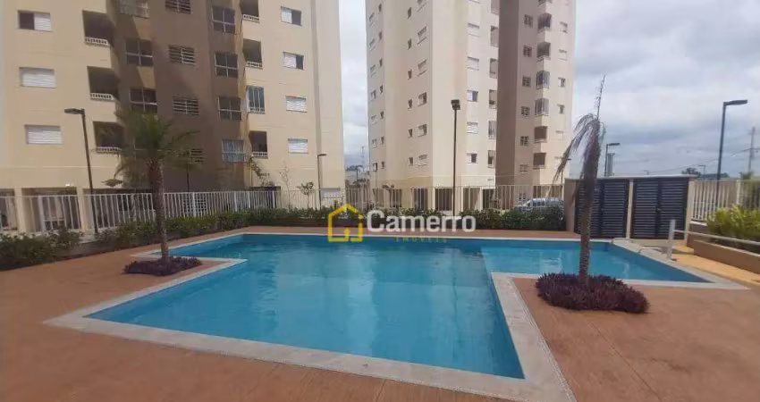 Apartamento com 2 dormitórios para alugar, 62 m² por r$ 1.972,00/mês - reserva centenária - santa bárbara d'oeste/sp