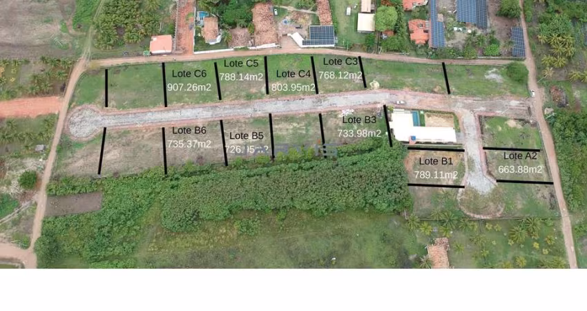 Lote à venda na Praia do Toque - R$ 736.000,00
