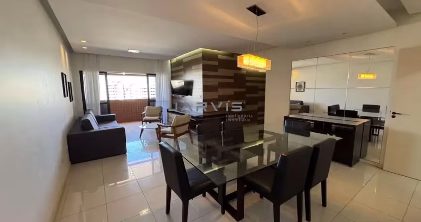 Vendo apto mobiliado com 3 suítes na abdon arroxelas