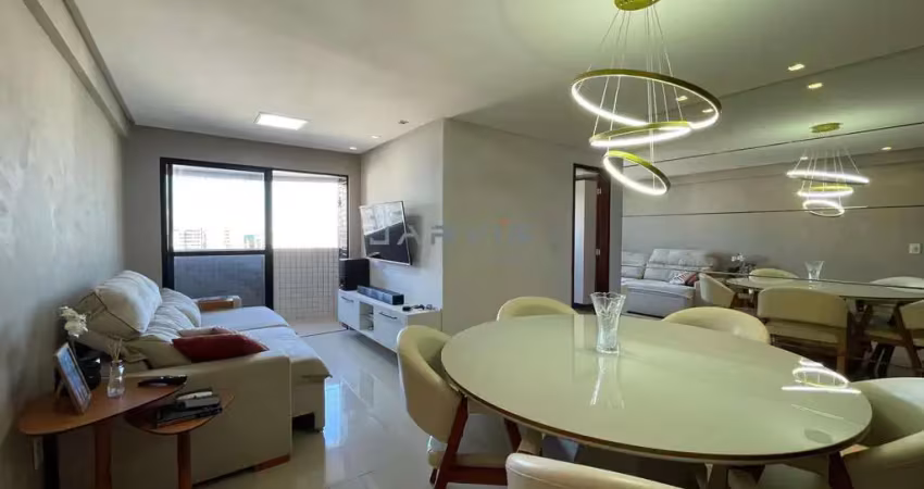 Vendo 3 quartos na jatiúca - vista mar, andar alto, nascente r$ 650.000,00