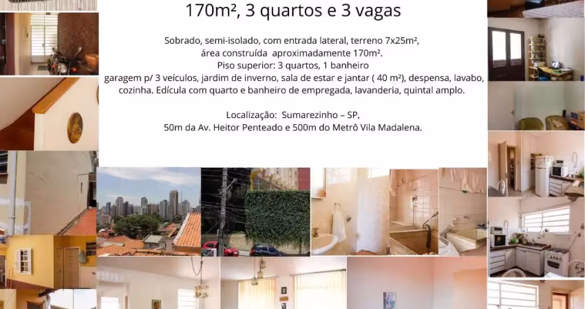 Casa com 3 quartos para alugar na Rua Rifaina, 56, Vila Anglo Brasileira, São Paulo