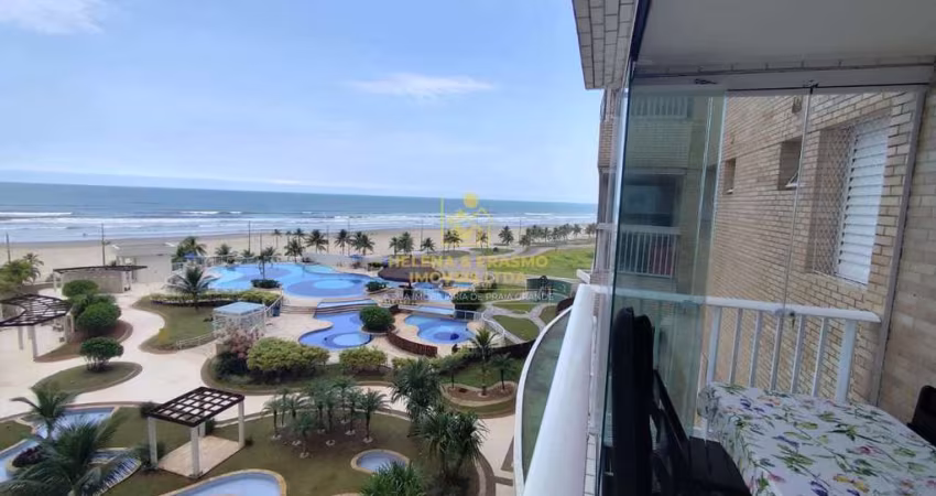 Excelente Apartamento 2 dom. Pé na areia em Praia Grande