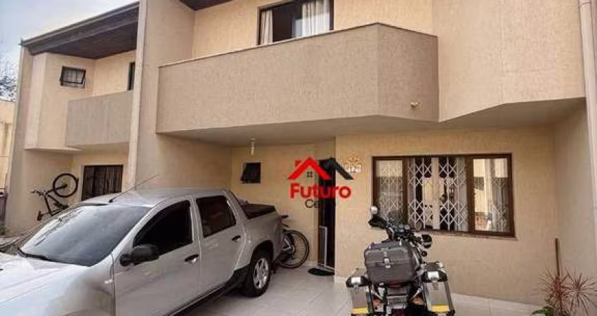 Sobrado com 3 dormitórios à venda, 89 m² por R$ 589.000,00 - Cajuru - Curitiba/PR