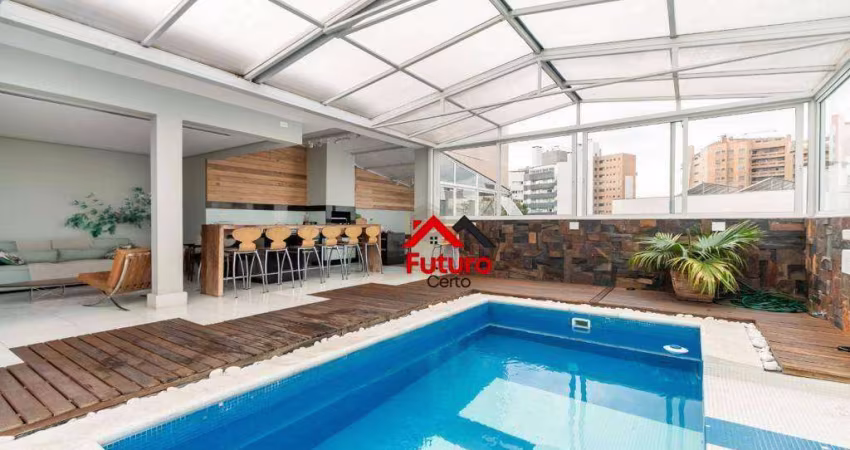 Apartamento Duplex com 3 dormitórios à venda, 107 m² por R$ 2.199.000 - Água Verde - Curitiba/PR