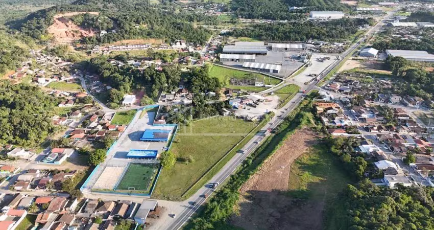 Terreno comercial à venda na Rua Rod. Olívio Nóbrega 1667, Água Branca, São Francisco do Sul