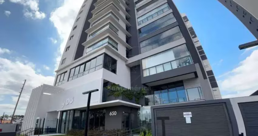 Apartamento à venda e para alugar no edifício you 180 com dois dormitórios e varanda gourmet na gleba palhano, londrina