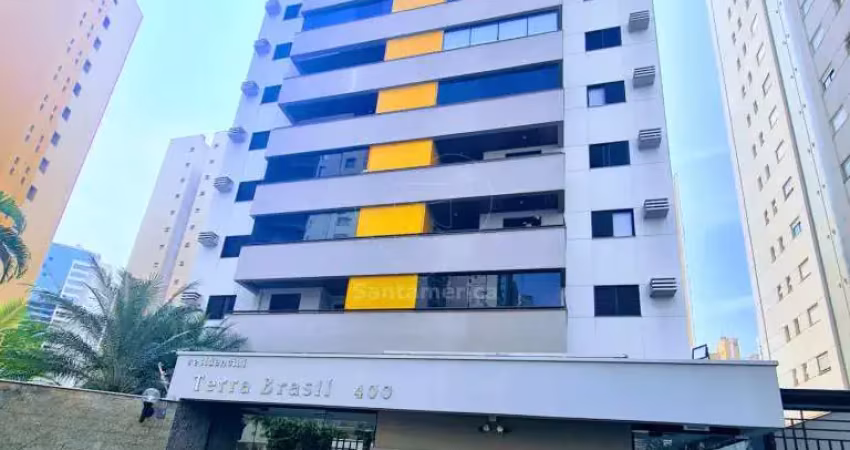Apartamento à venda no edifício terra brasil, londrina - alto padrão - 139m²