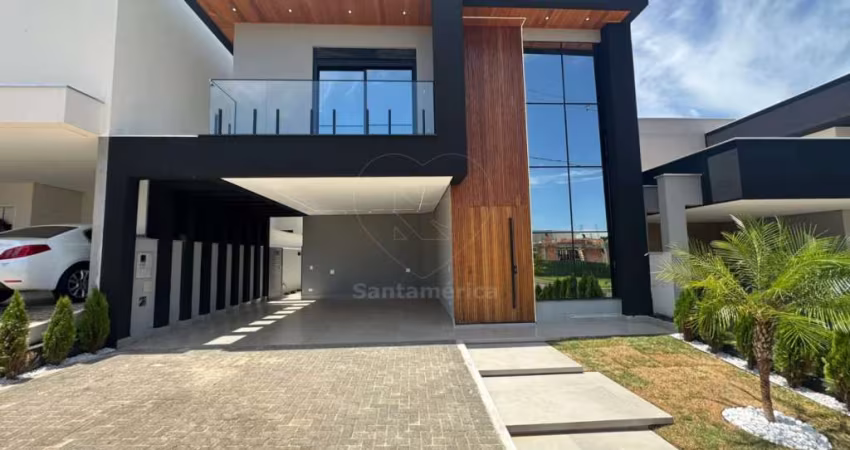 Casa de Alto Padrão no Condomínio Araçari com 3 Suítes para Venda