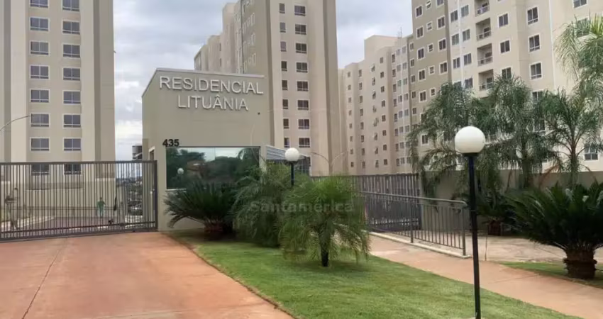 Apartamento para locação com 2 quartos no residencial lituânia próximo ao shopping norte