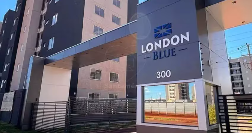 Apartamento para alugar no edifício london blue, com 2 quartos na zona norte de londrina