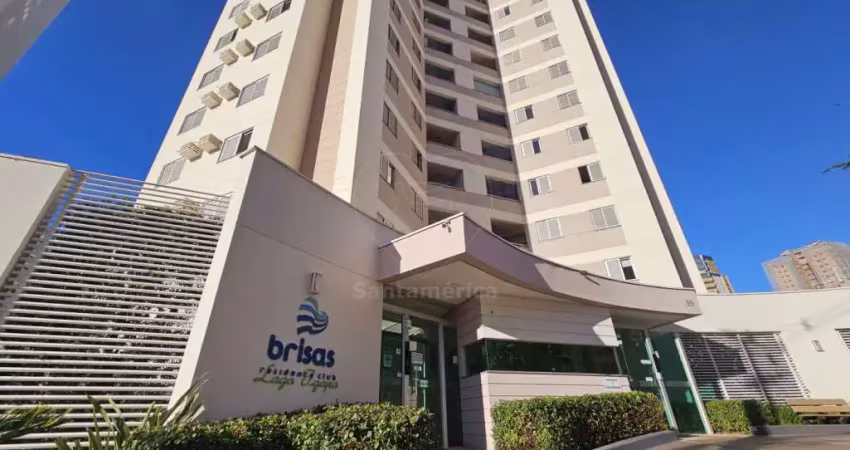 Apartamento para alugar no edifício brisas residence club lago igapó, palhano 1 na região sul, com 3 quartos sendo 1 suíte