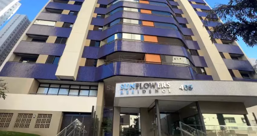 Apartamento para alugar no edifício sunflowers residence, gleba palhano com 3 quartos, região oeste de londrina