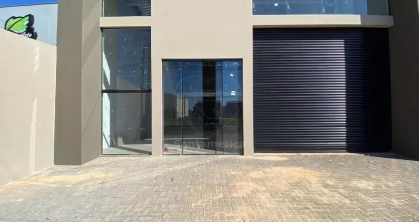 Barracão comercial para alugar na avenida robert koch com mezanino na região leste de londrina